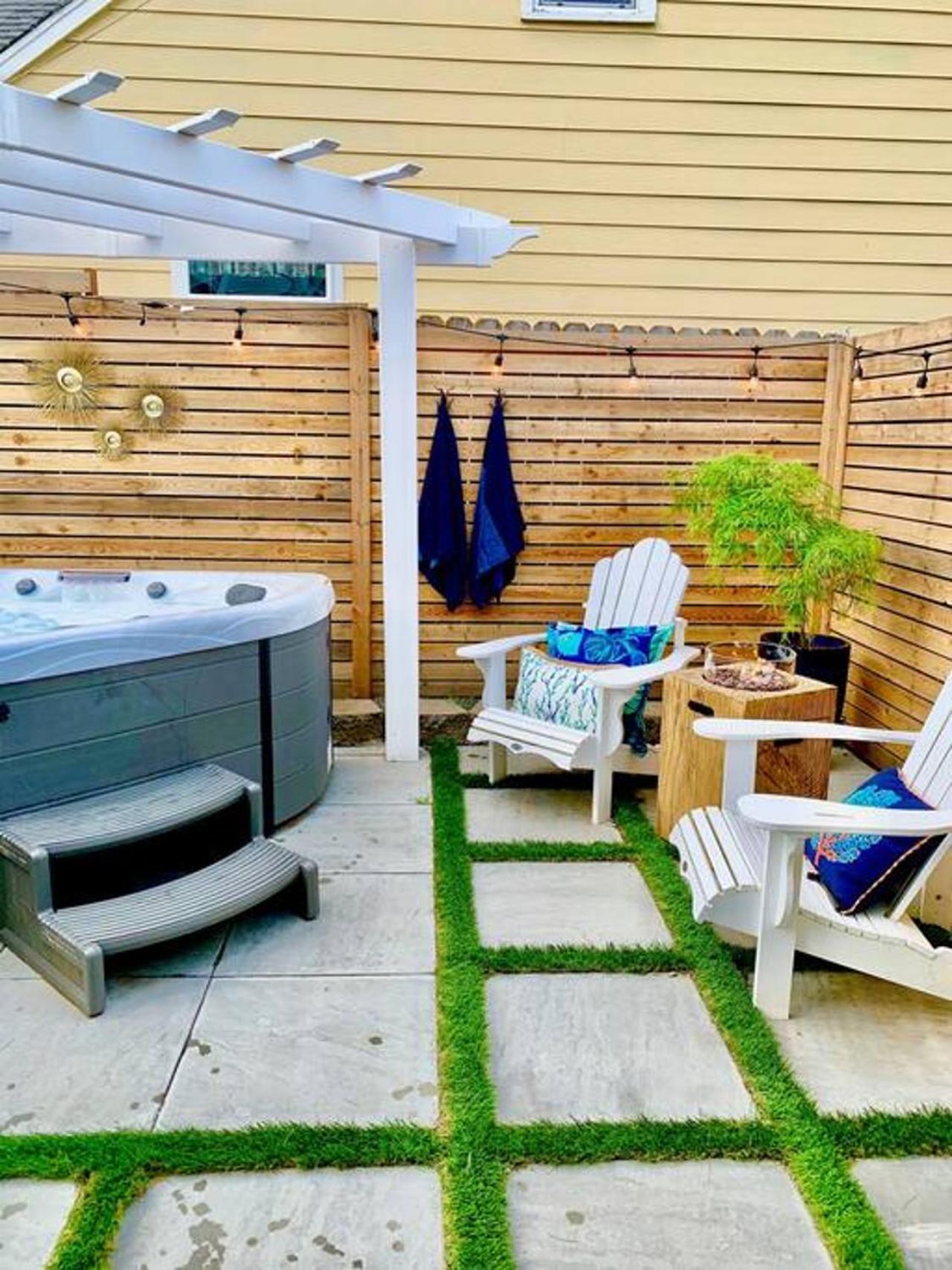 Private New Garden Apartment W Hot Tub Camas Kültér fotó